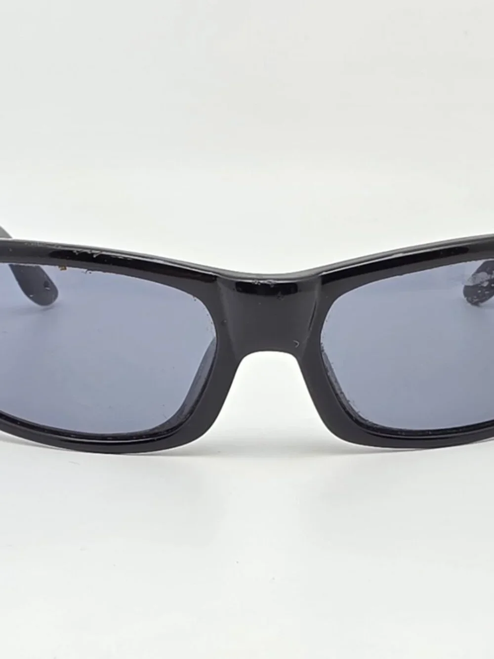 Black Flys Sonic Fly Shiny Black Frame Smoke Grey Lens Sunglasses w/ Case 60mm